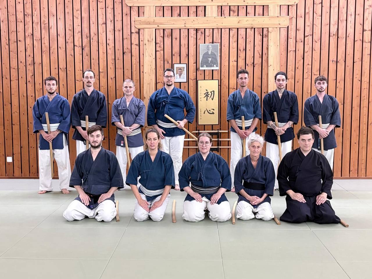Pratiquants du stage Katori Shintō Ryū avec Kathrin Winkler, 16–17 octobre 2026, Martigny