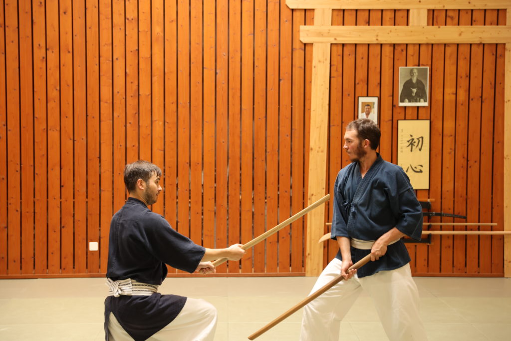 Katori Shintō Ryū — pratique au dojo