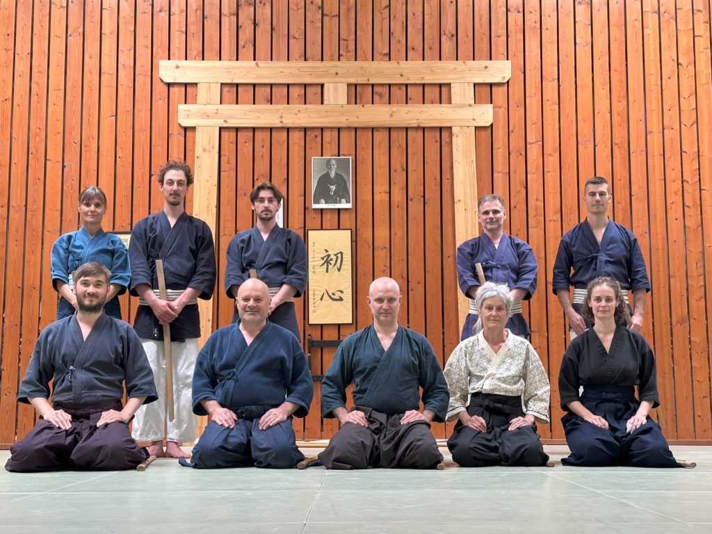 Stage au Dojo Tanren — les pratiquants en action